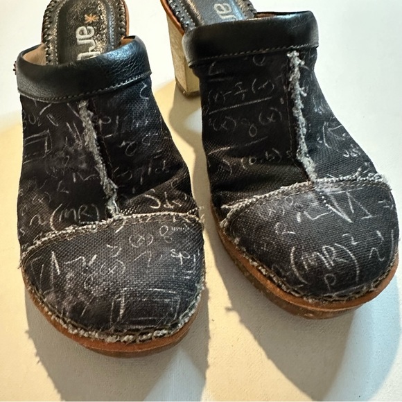 Art Company Sabots Art Amsterdam 311 Leather Heeled Clog Sandals Size EU 41 - Picture 7 of 11